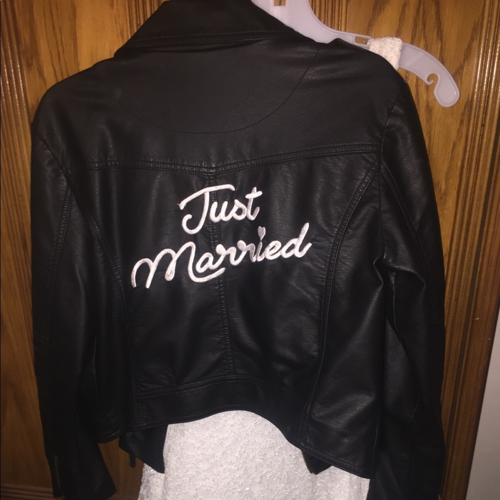 Davids bridal jacket/Not real leather